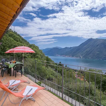 Sleeps 6 Pool Air Con Argegno